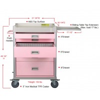 Plasdent Rimocart - 3" DIVIDER SET (3 short, 3 fixed, & 2x3"strip)